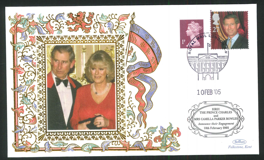 2005 - Royal Engagement Commemorative Cover - London Postmark