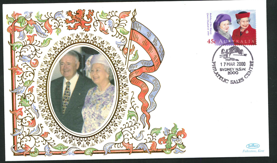 2000 - Royal Visit to Australia Commemorative Cover - Sydney NSW Postmark