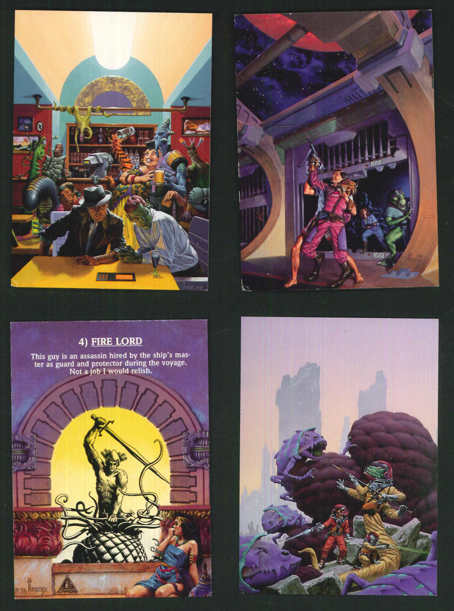 "Richard Hescox Fantasy Art" Trading Card set, by FPG