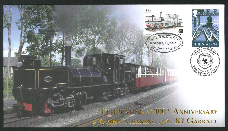 2009-Buckingham-Railway-100th anniversary of the K1 Garratt