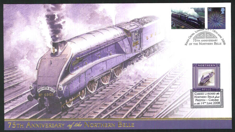 2008-Buckingham-Railway- 75th Anniversary of the Northern Belle - Click Image to Close