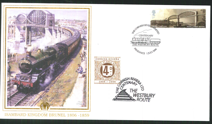2006-Buckingham-Cornish Riviera: Centenary of the Westbury Route