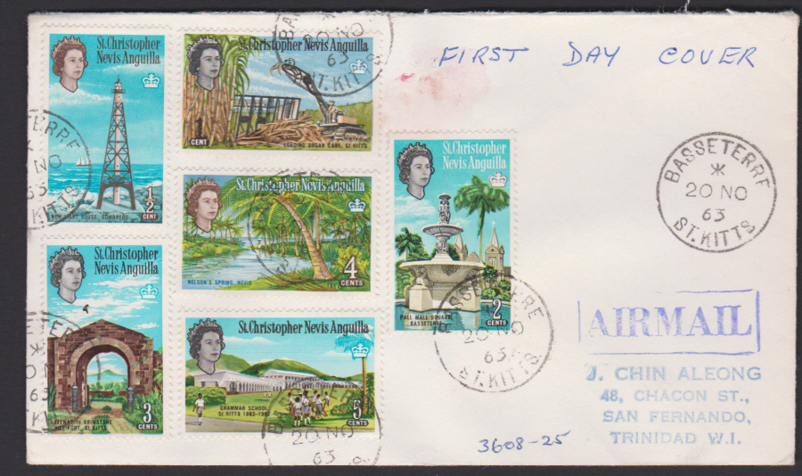 1963 St Christopher- Nevis- Anguilla St Kitts