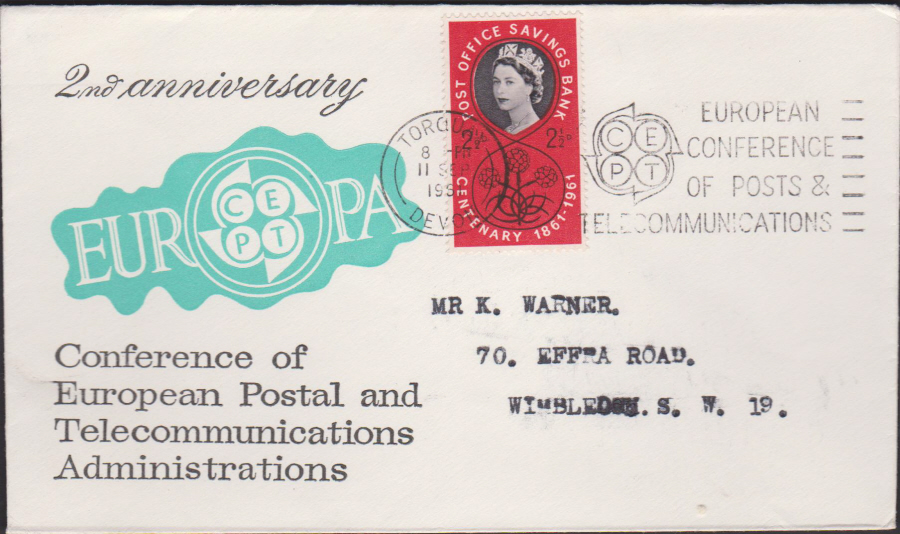 1951 2nd Anniversary Europa Cover - Click Image to Close