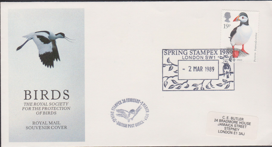 1989 Stampex '89 London S W 1 Cover