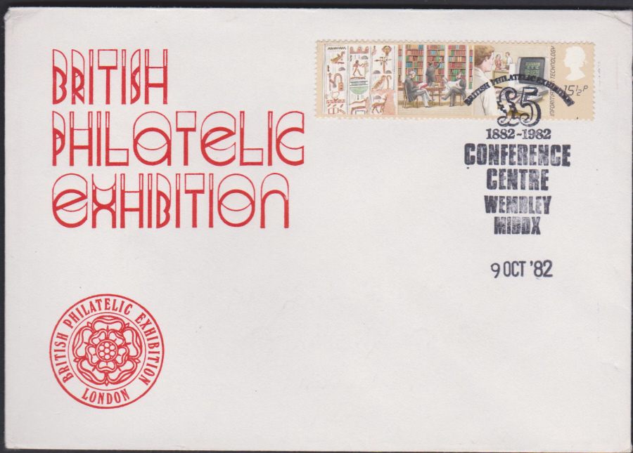 1982 British Philatelic Exhibition London W 1 Cover