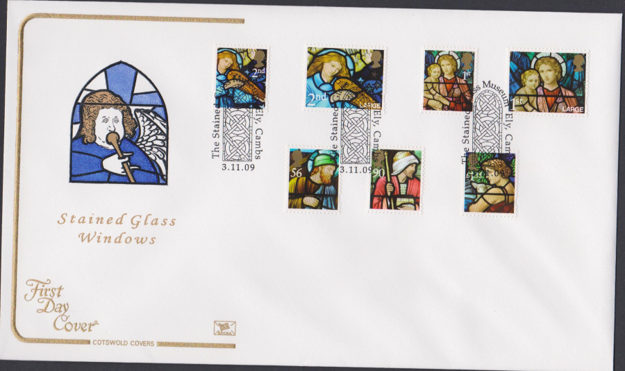 2009 - Christmas First Day Cover Set COTSWOLD - The Strand, Ely, Cabs.Postmark - Click Image to Close