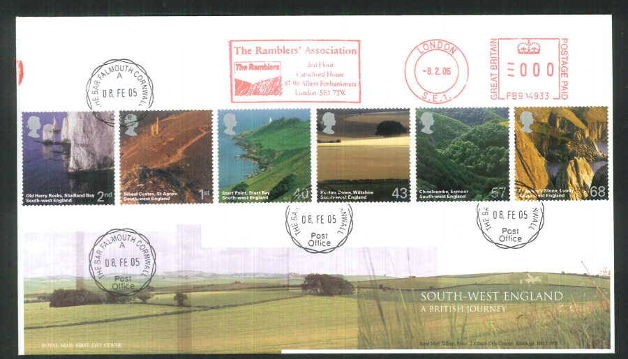 2005 South West England F D C Meter Mark Ramblers Assn + C D S