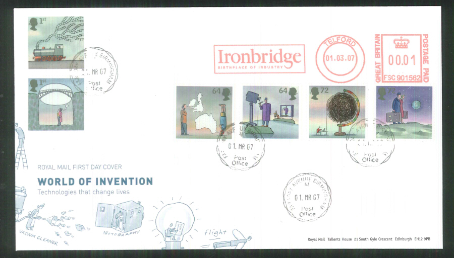 2007 Invention F D C Meter Mark Ironbridge +C D S - Click Image to Close