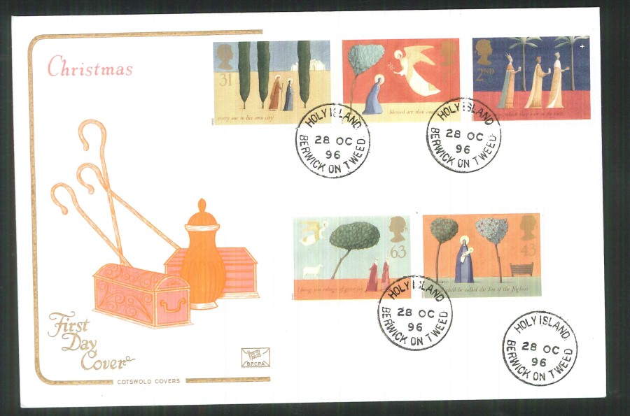 1996 Cotswold Classic Cars FDC N E C Birmingham C D S Postmark