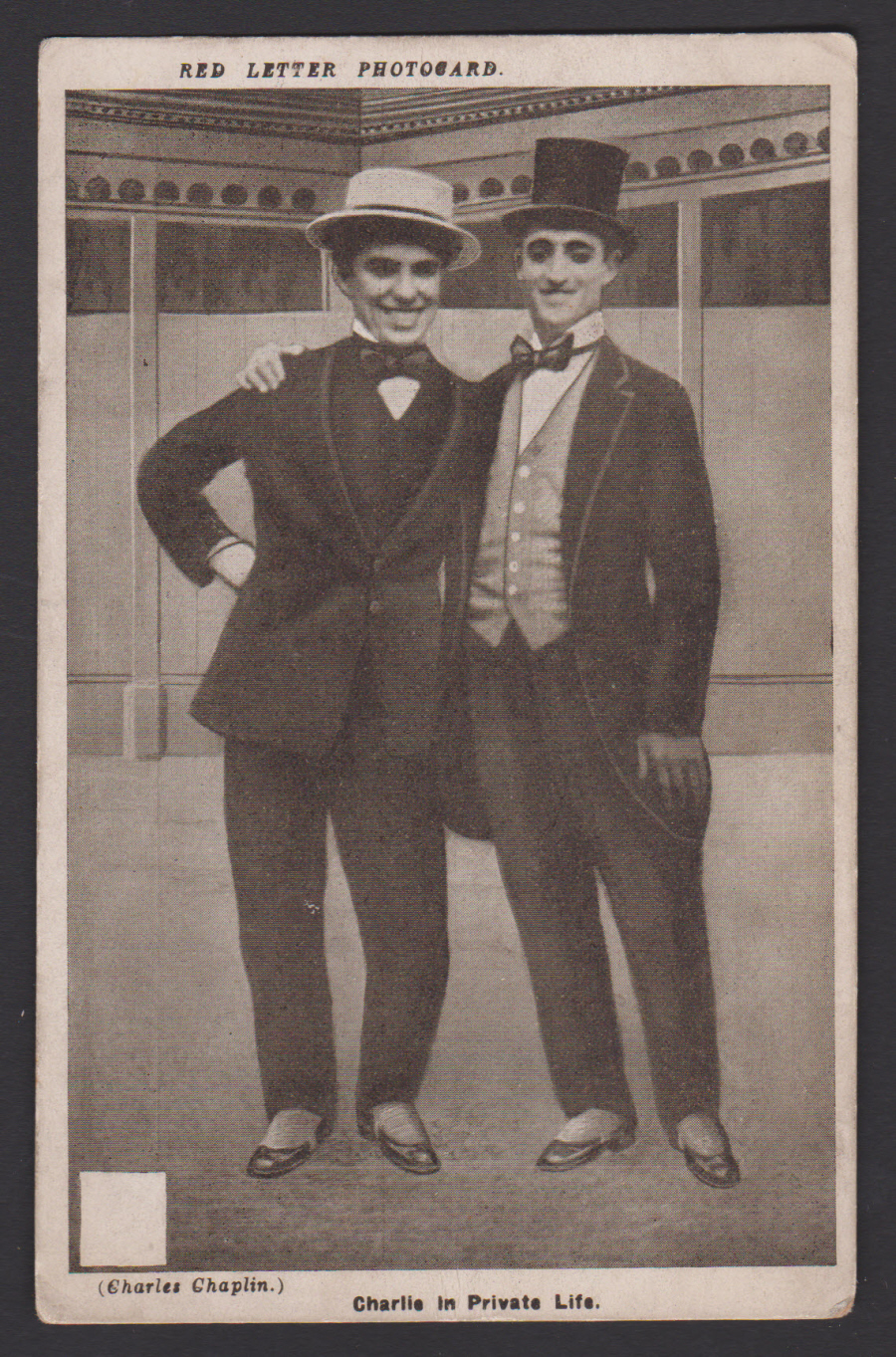 Red Letter Charlie Chaplin Charlie in Private Life - Click Image to Close