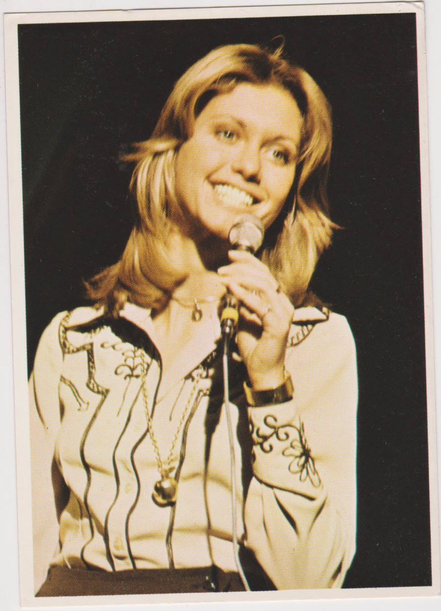 Top Sellers Picture Pop by Panini 1974 No 29 Olivia Newton-John