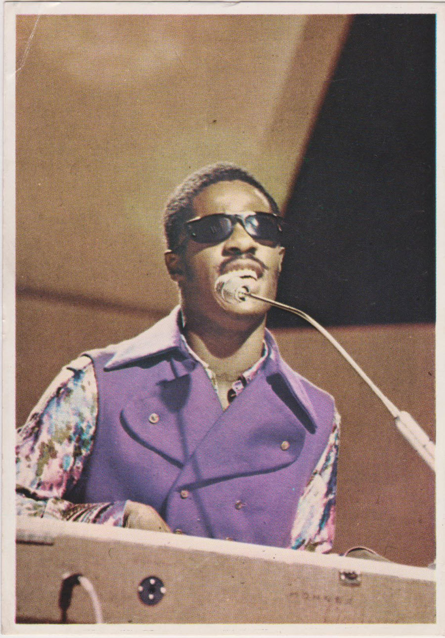 Top Sellers Picture Pop'73 by Panini 1973 No 44 Stevie Wonder