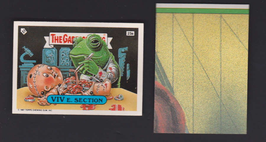 Topps U K Issue Garbage Gang 1991 Series 23a Viv