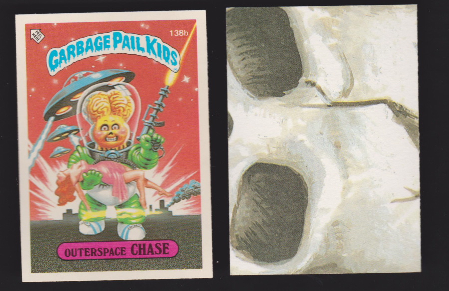 Topps Garbage Pail Kids U K iSSUE 1985 4th. Series 138b Chase Different