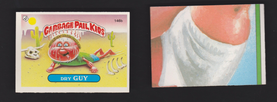 Topps Garbage Pail Kids U K iSSUE 1985 4th. Series 146b GUY - Click Image to Close