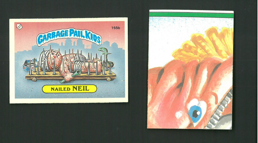 Topps Garbage Pail Kids U K iSSUE 1985 4th. Series 155b NEIL ] - Click Image to Close