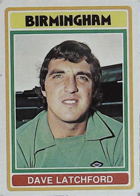 Topps UK 1979 Footballers Blue Back BIRMINGHAM CITY No 49 David Latchford