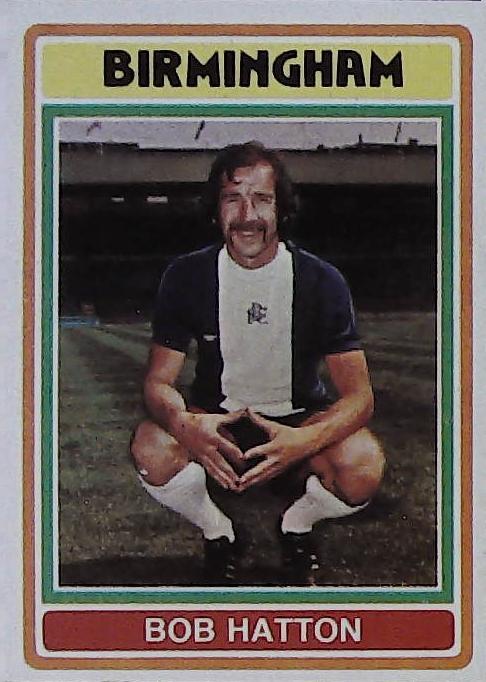 Topps UK 1979 Footballers Blue Back BIRMINGHAM CITY No 235 Bob Hatton