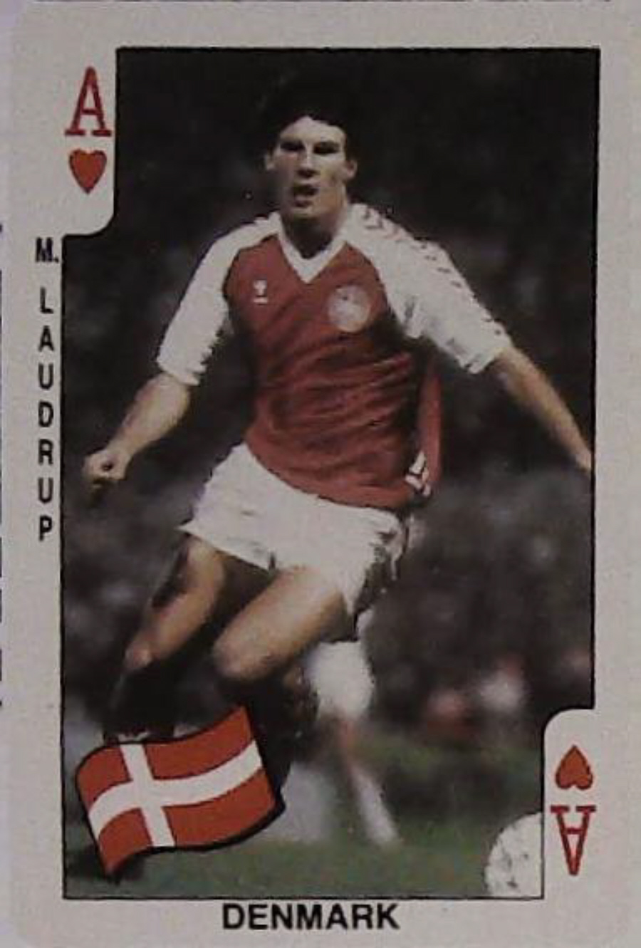 Dandy Gum World Cup Footballers A Hearts Denmark M Laudrup