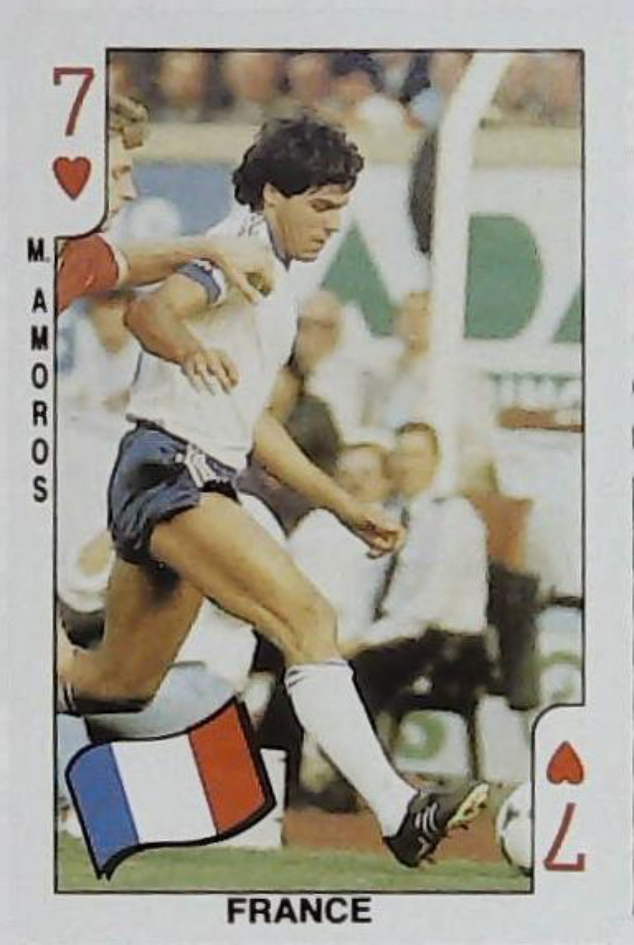 Dandy Gum World Cup Footballers 7 Hearts France M Amoros