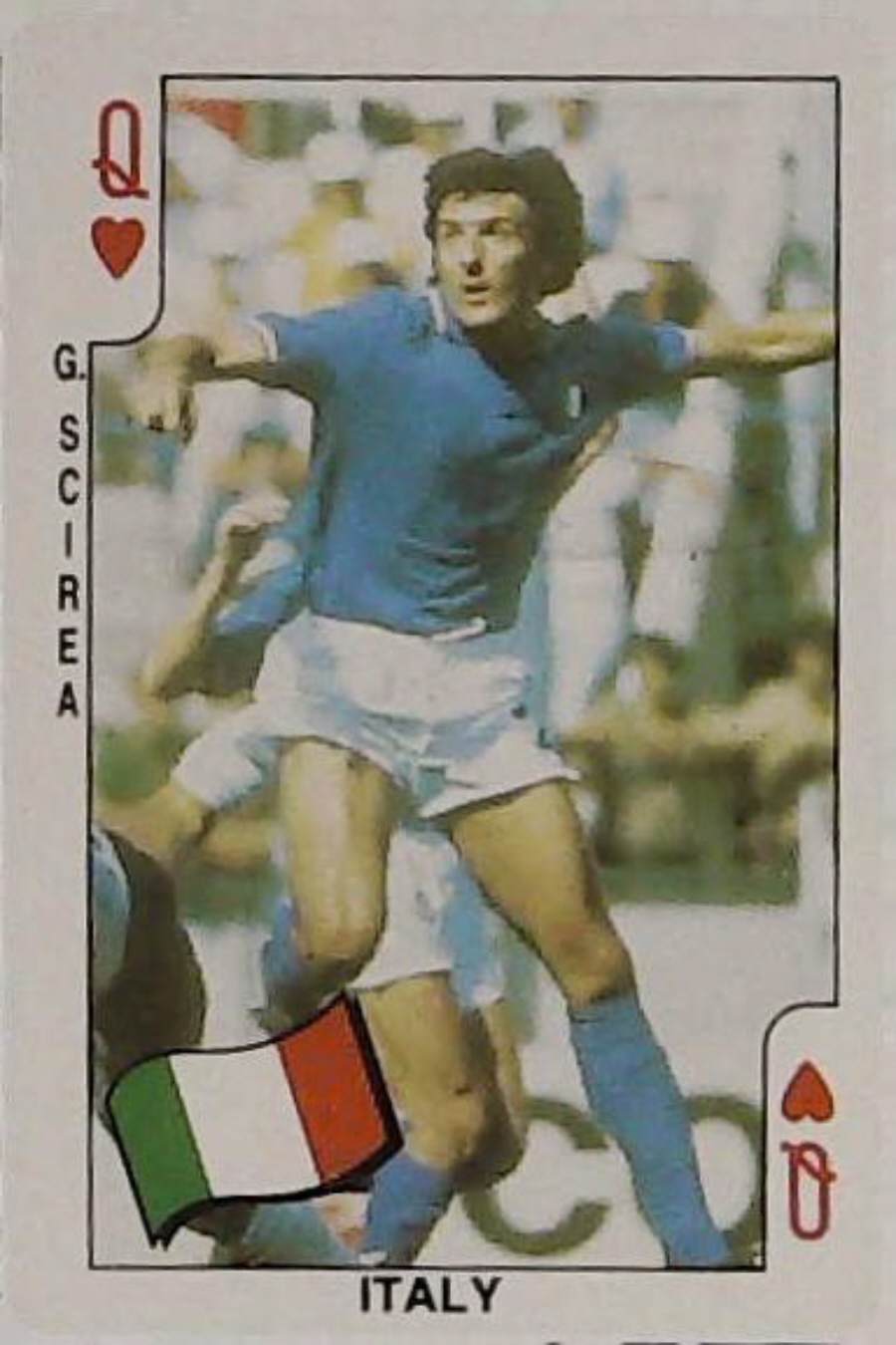 Dandy Gum World Cup Footballers Q Hearts Italy S Scirea
