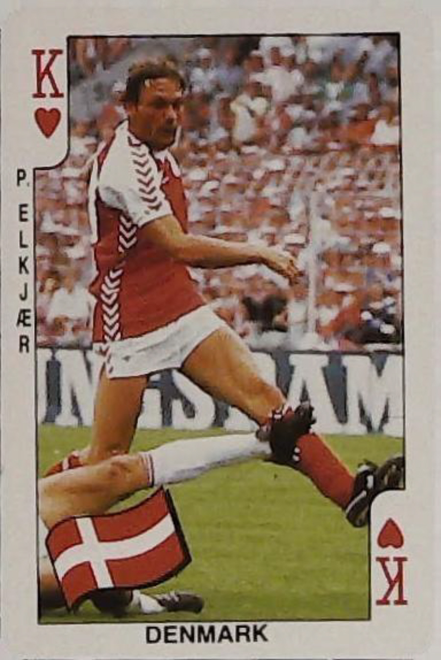 Dandy Gum World Cup Footballers K HeartsDenmark P Elkjaer