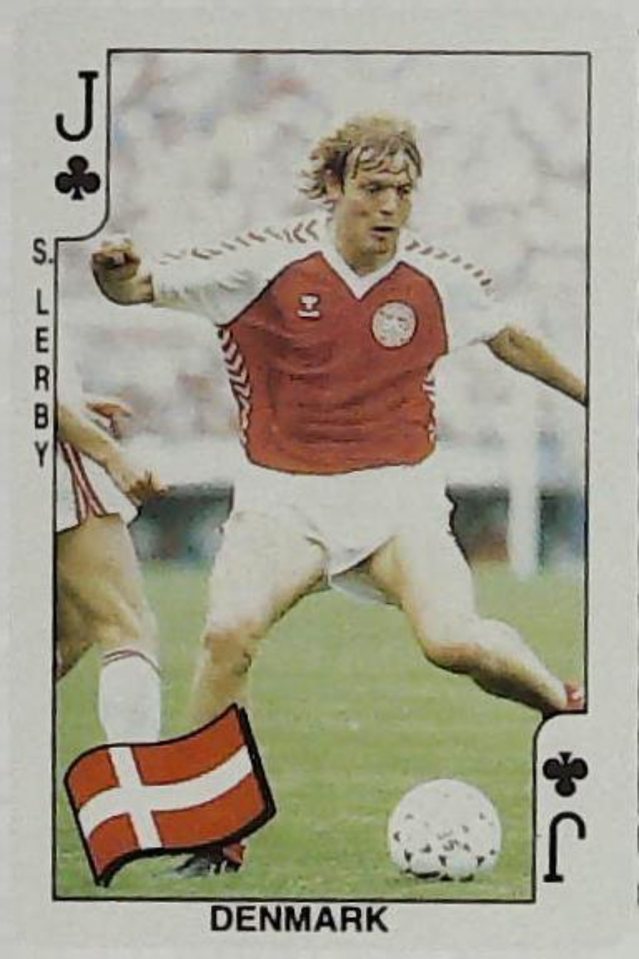 Dandy Gum World Cup Footballers J Clubs Denmark S Lerby