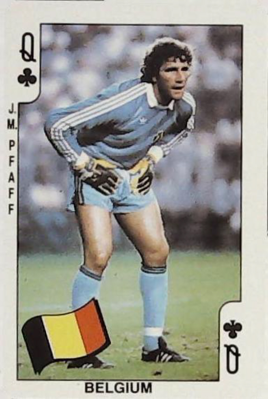 Dandy Gum World Cup Footballers Q Clubs Belgium J M Pfaff