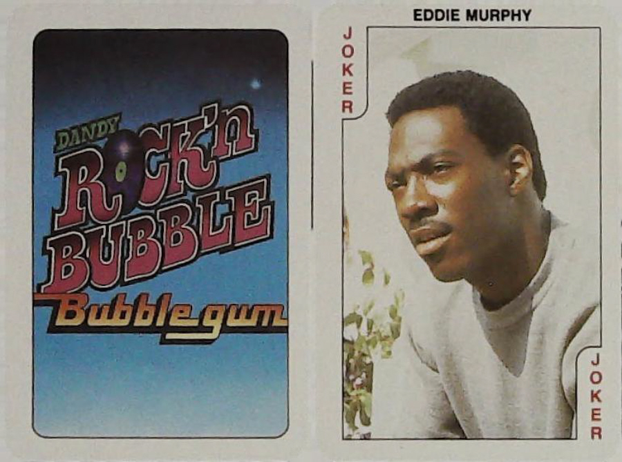 Dandy Gum Rock n Bubble Pop Stars JOKER EDDIE MURPHY