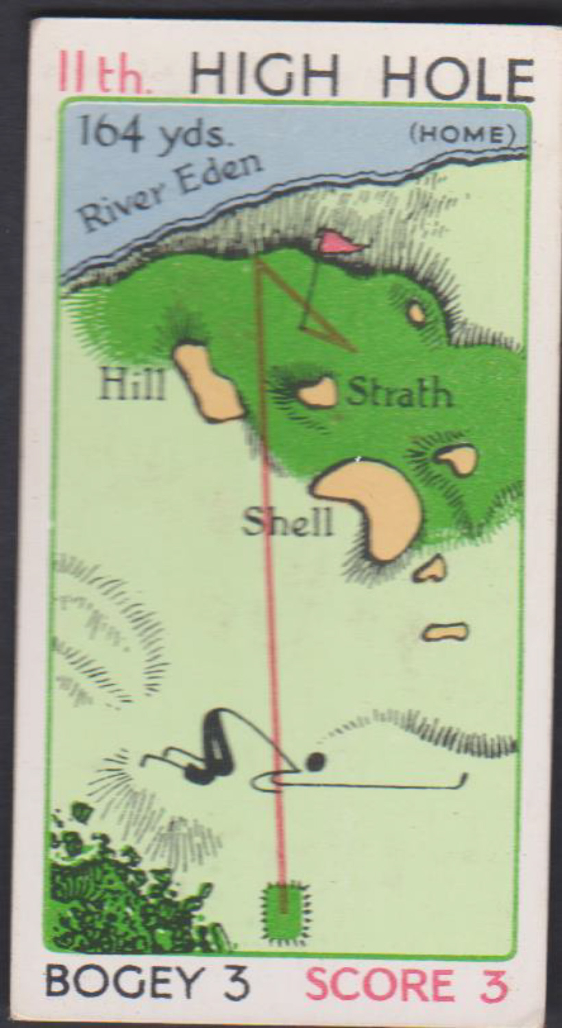 Churchman Can You Beat Bogey at St.Andrews Red Overprint No 31 - Click Image to Close