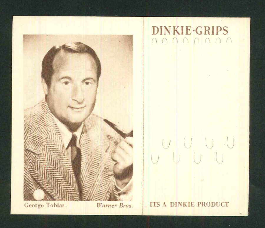 Dinkie 4th Series Warner Brothers Artists No 24 George Tobias