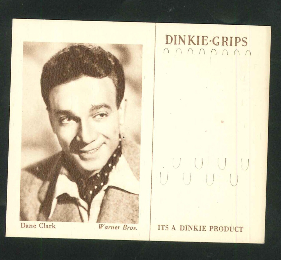 Dinkie 4th Series Warner Brothers Artists No 13 Dane Clark