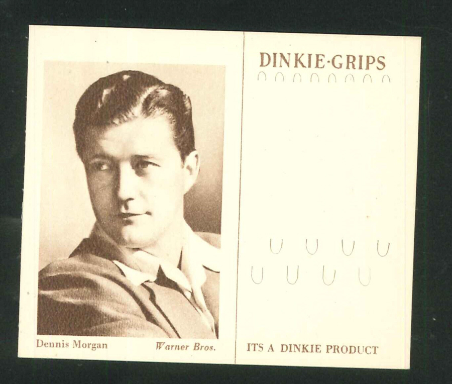 Dinkie 4th Series Warner Brothers Artists No 14 Dennis Morgan