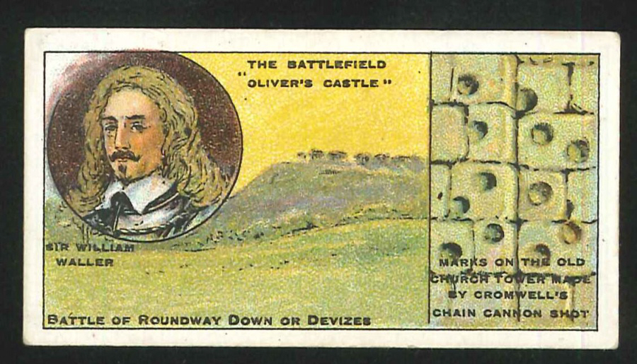 Smith F & J Battlefields of Great Britain No 8 Smiths Kashan back - Click Image to Close