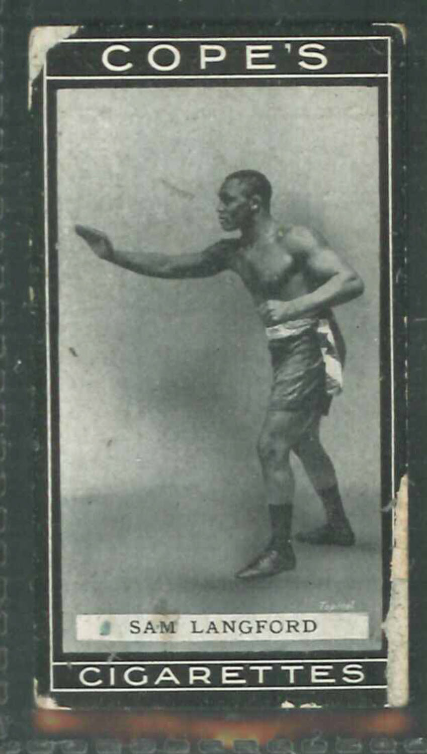 Cope Boxers Series ( 1-25 ) No24 Sam Langford