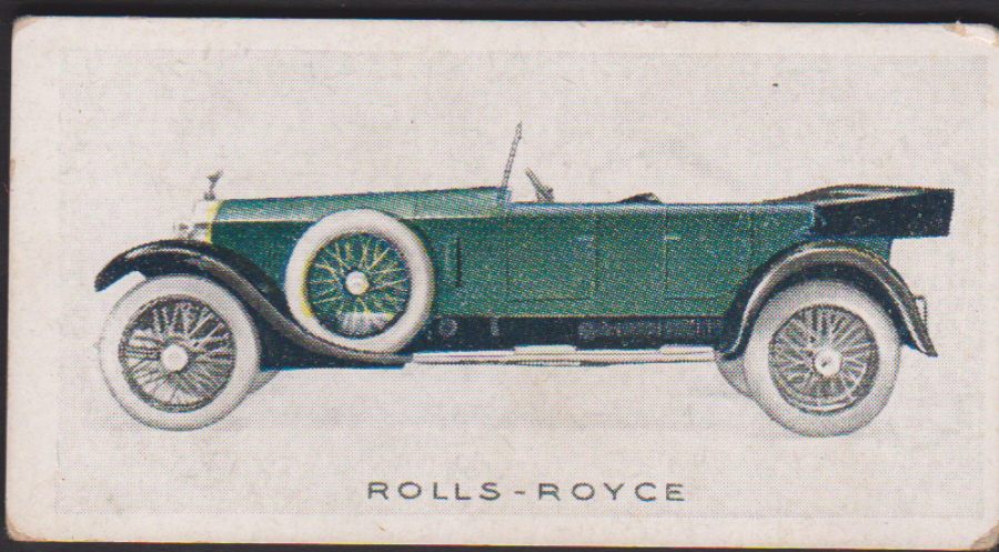 Wills New Zealand Issue Motor Cars 21 Rolls Royce