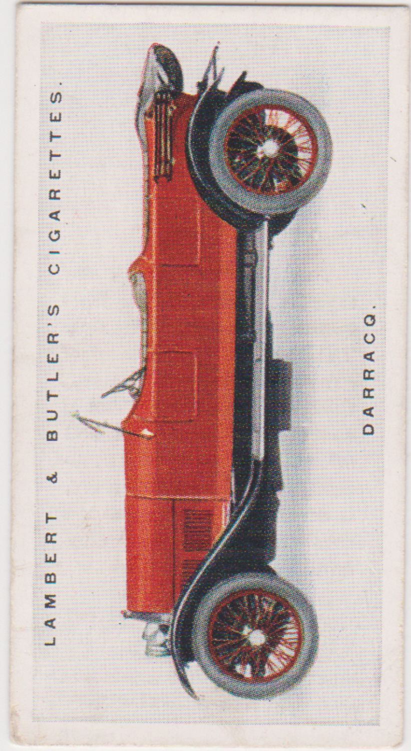 Lambert & Butler Motor Cars 3rd Series No16