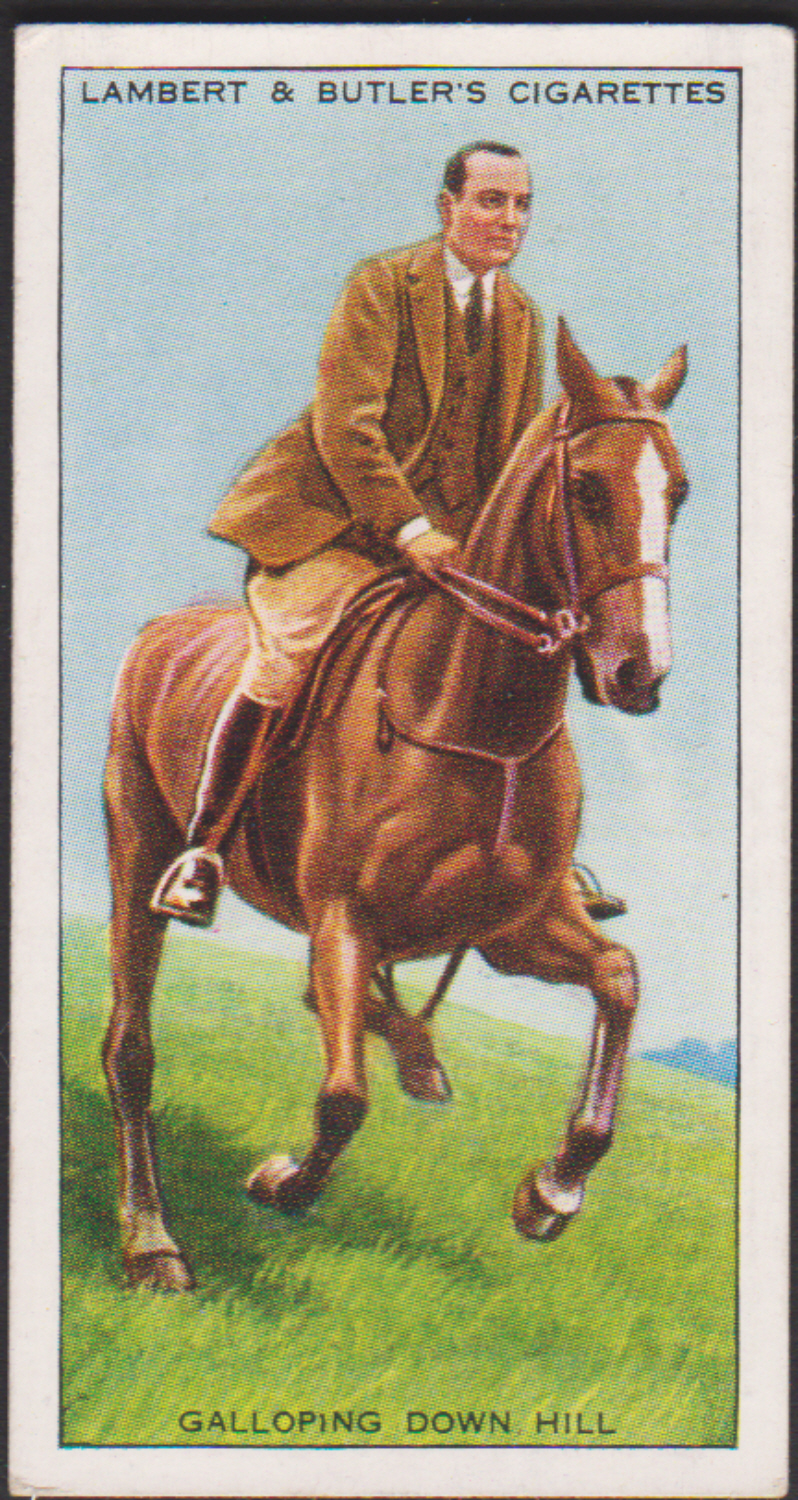 Lambert & Butler Horsemanship No 20 - Click Image to Close