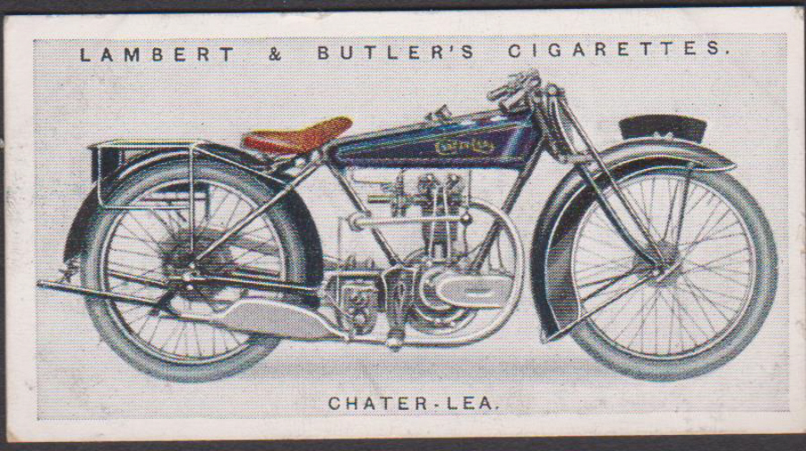 Lambert & Butler Motor Cycles No 11 Chater - Lea