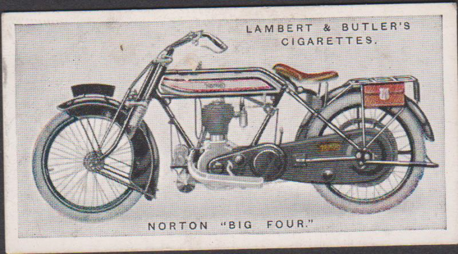 Lambert & Butler Motor Cycles No 34 Norton " Big Four "