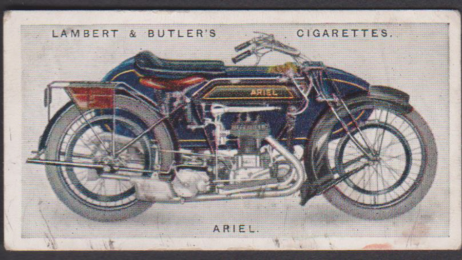 Lambert & Butler Motor Cycles No 4 Ariel - Click Image to Close