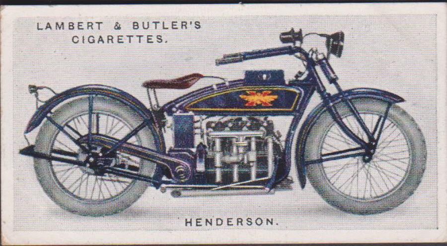 Lambert & Butler Motor Cycles No 22 Henderson - Click Image to Close