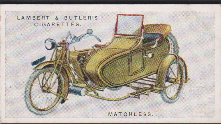 Lambert & Butler Motor Cycles No 30 Matchless