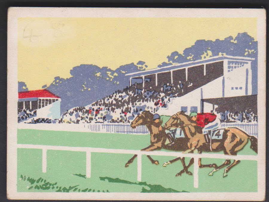 United Tobacco, Sports & Pastimes in South Africa :- No 31 Horse Racing - Click Image to Close