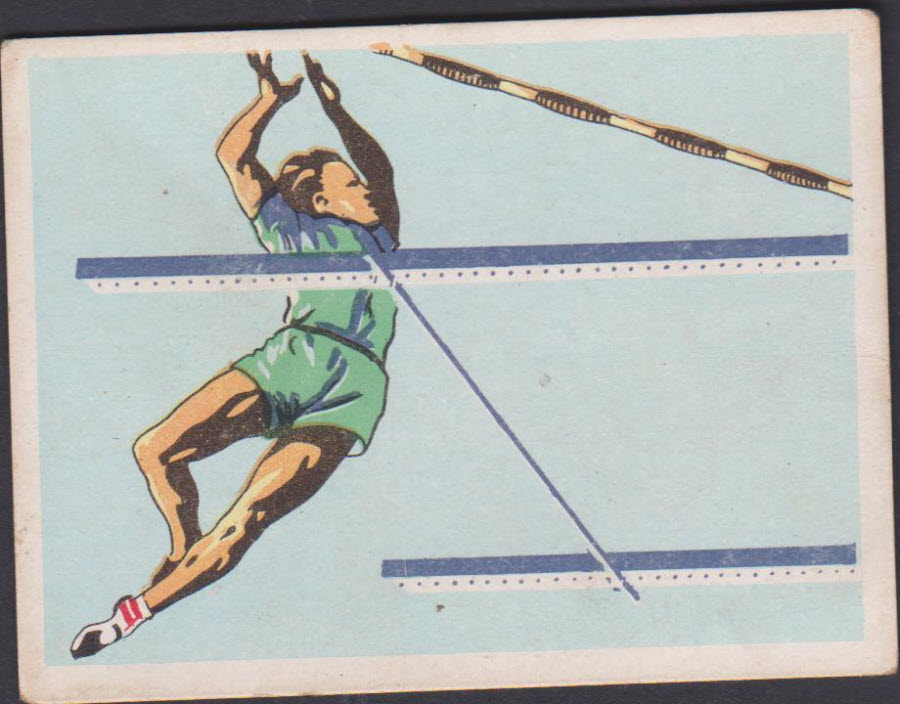 United Tobacco, Sports & Pastimes in South Africa :- No 40 Pole Jumping