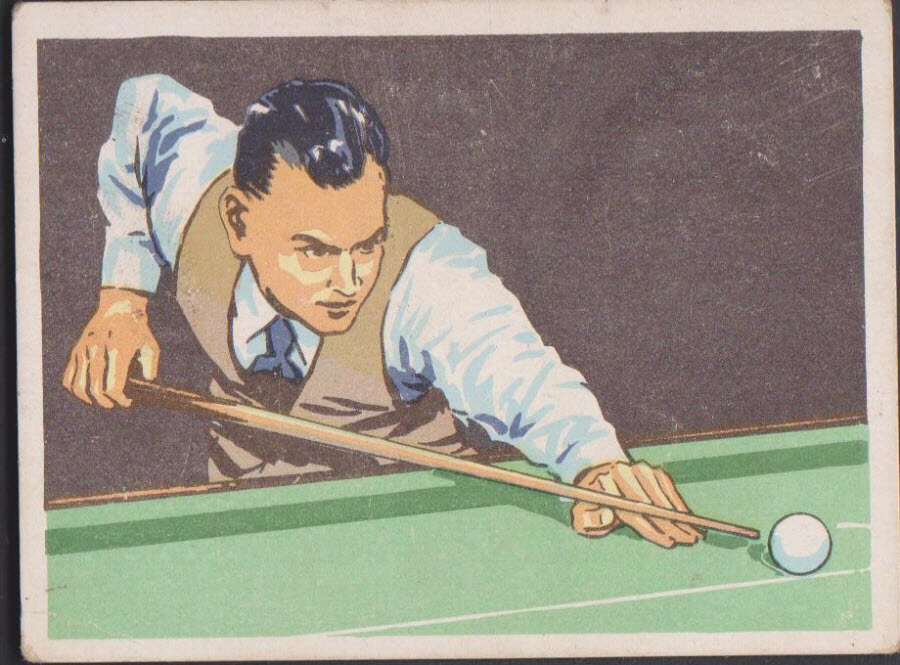 United Tobacco, Sports & Pastimes in South Africa :- No 22 Billiards - Click Image to Close
