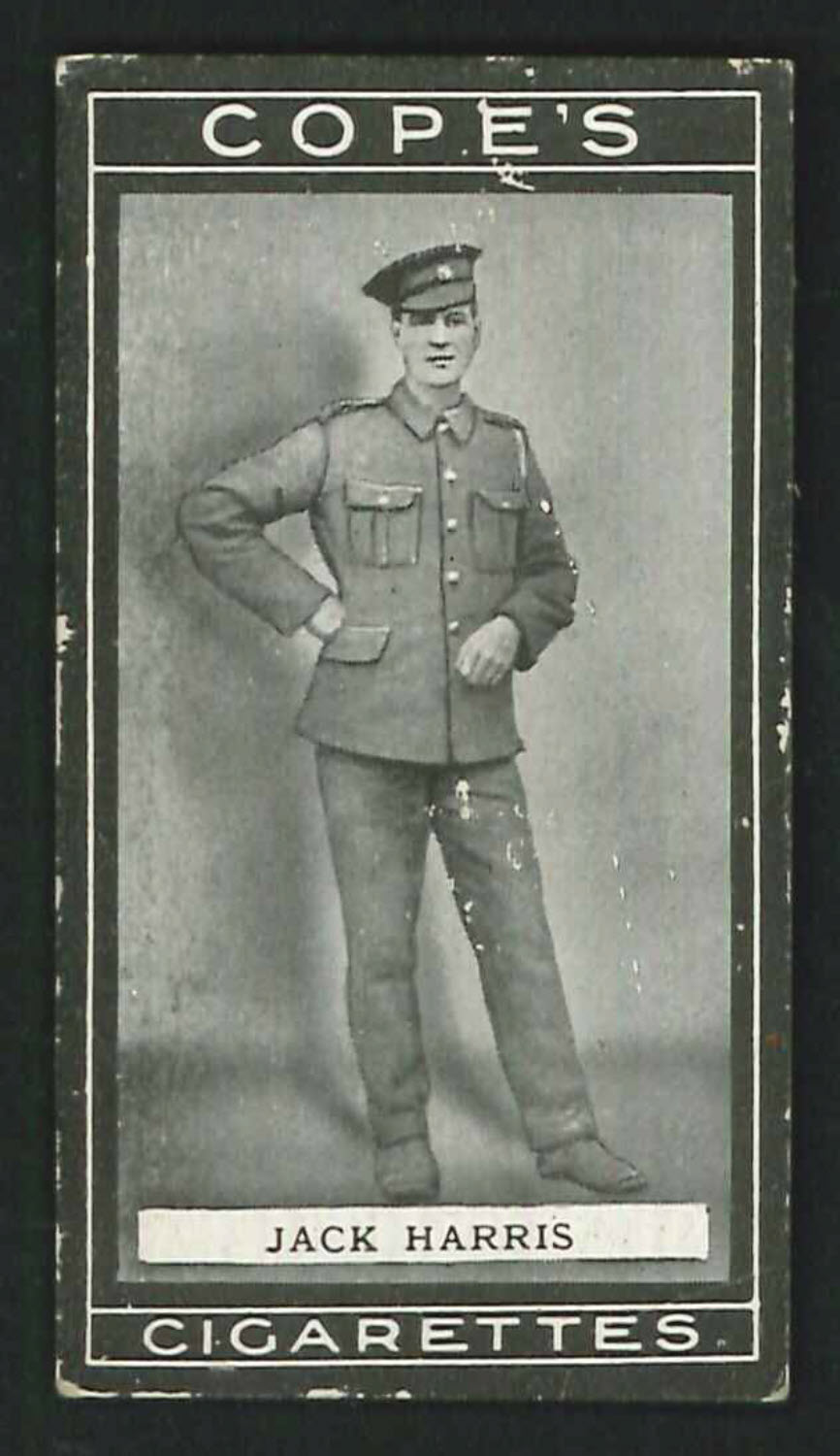 Cope Boxers Series (125-150 ) No 105 Pte. J Harris - Click Image to Close