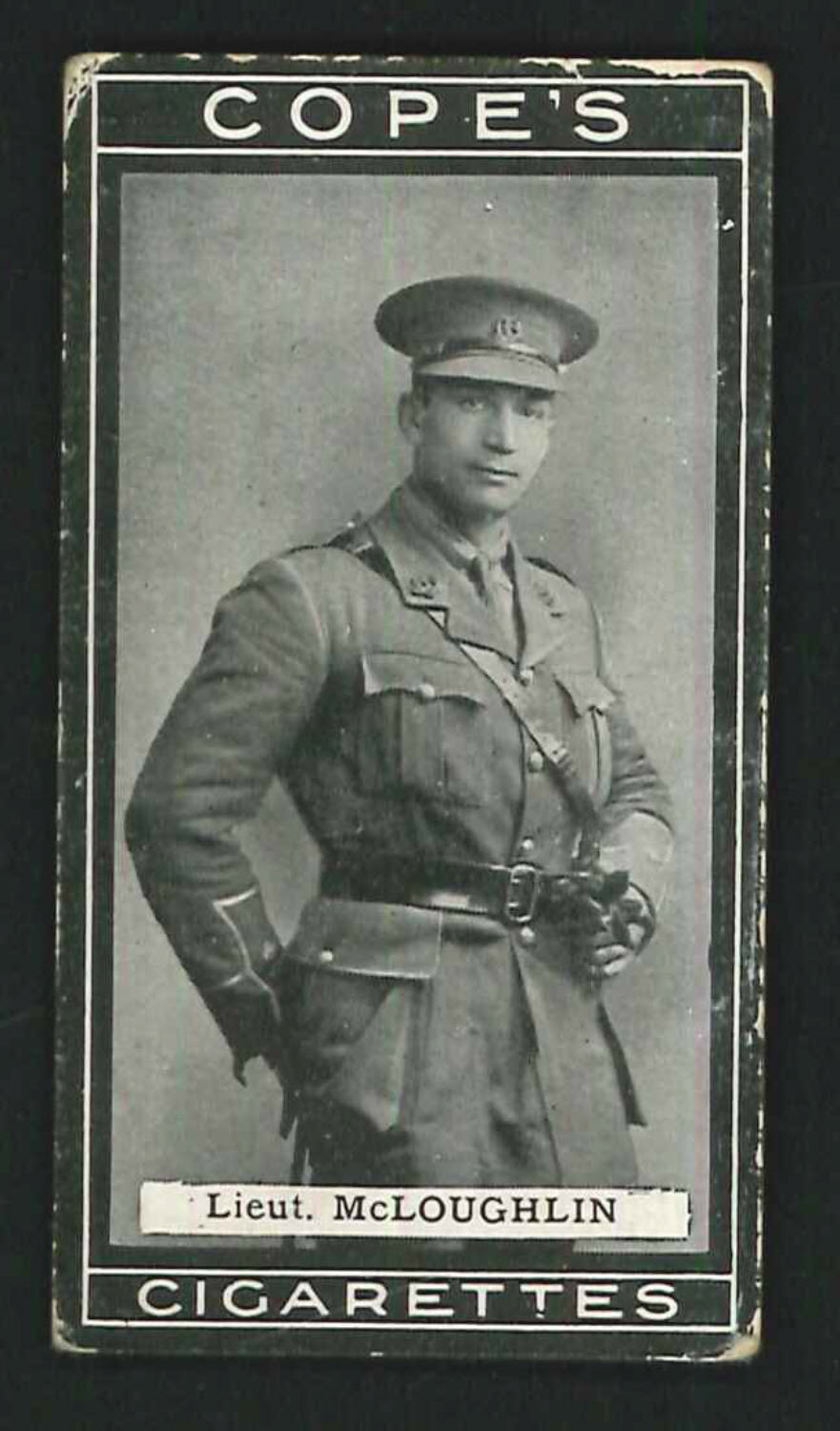 Cope Boxers Series (125-150 ) No 117 Lieut. Victor McLoughlin - Click Image to Close