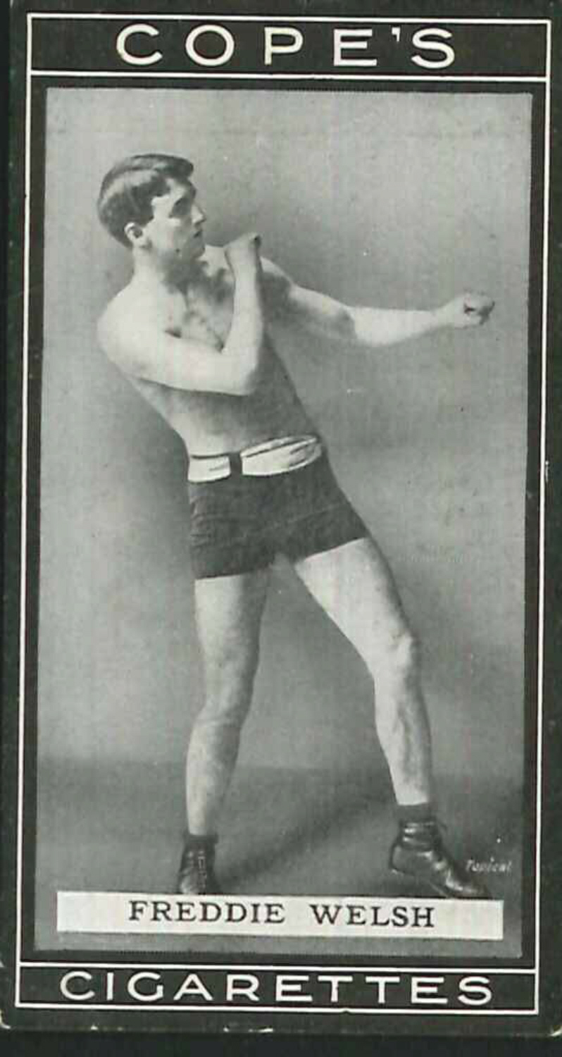 Cope Boxers Series ( 1-25 ) No 18 Fred Welsh - Click Image to Close